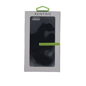Xentris Black Case for iPhone 6 Plus / 6S Plus – Slim Fit, Shock-Resistant Cover